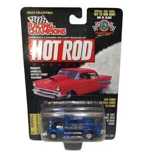 Racing Champions 1997 HOT ROD #97C - '32 Ford Coupe - Blue- LIMITED EDITION!